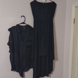 2pc bundle of ladies dress and top   Size: XL  (DRSS W1-022)